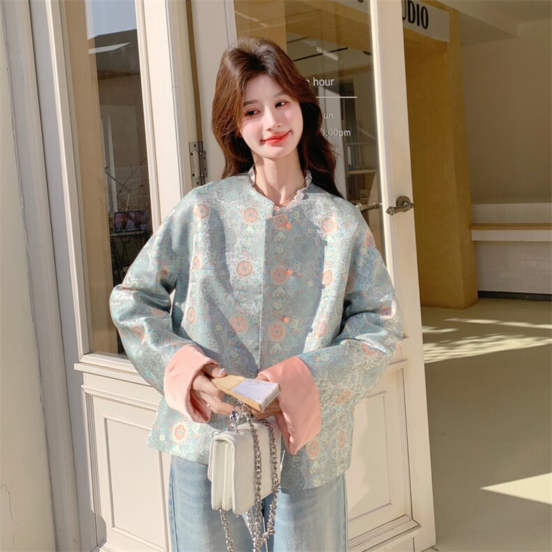 风外套622-P175-K288定制面料款,女装短外套,2C275