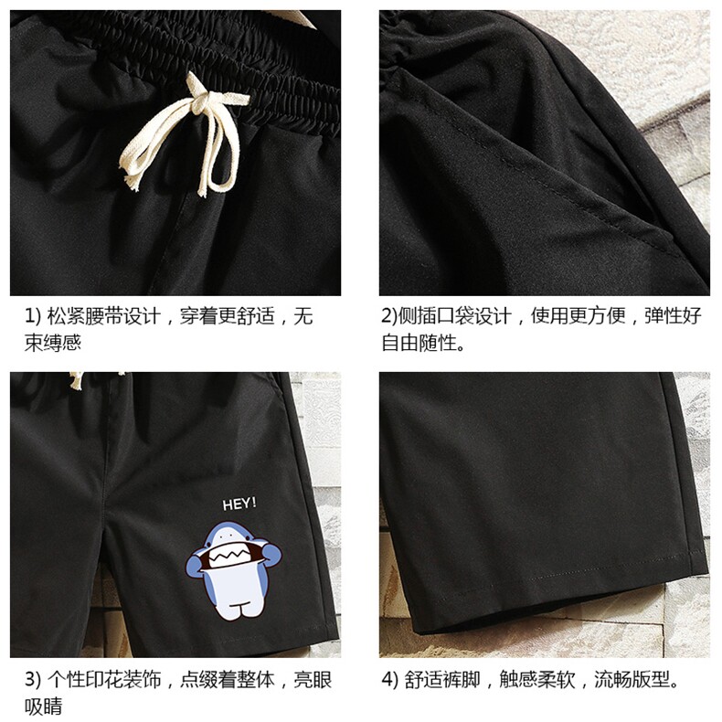 DK39167-P15港风休闲短裤男士大码运动五分裤男中裤男马裤砖墙,男装休闲裤,电商A040A
