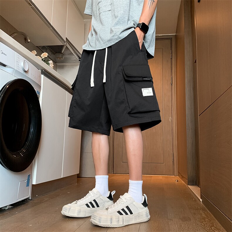 K196-P32 控49 新款现货夏季宽松男士休闲短裤图片