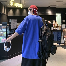 潮男t恤ins潮流港风短袖设计感小众简约JC40P32，男装T恤，星座1116-2
