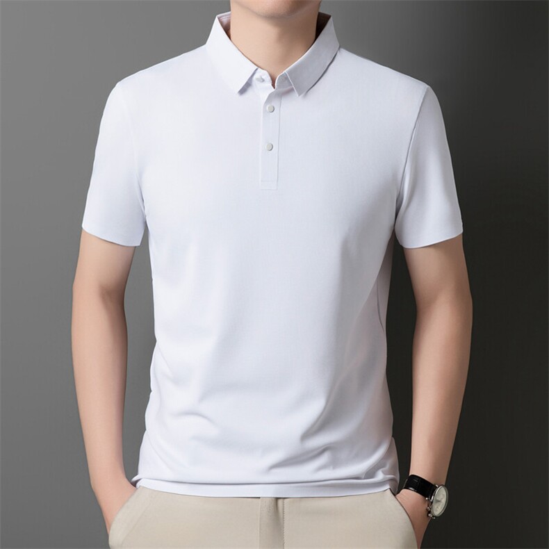 速干POLO衫男士2025夏季新款短袖上衣商务休闲T恤PL12356-P32,男装Polo衫,星座610（原A335）