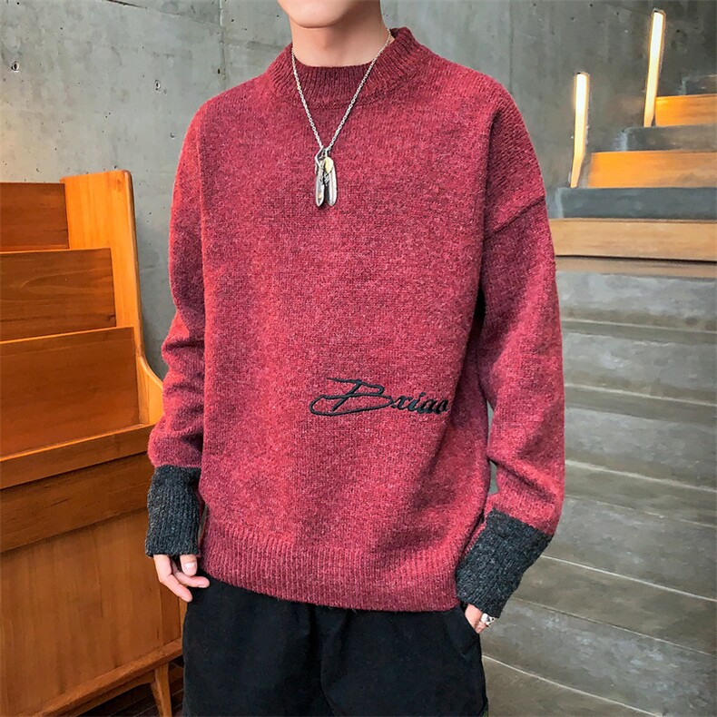 2021秋冬季毛衣男士保暖打底针织衫潮牌DS513T,男装针织衫/毛衣,电商A102