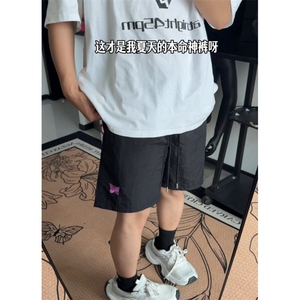 现货！多巴胺速干蝴蝶刺绣男女同款休闲短裤-EX50888-特批20图片