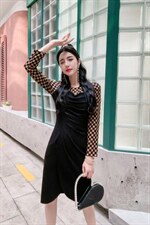 连衣裙，女装连衣裙，一露玛娜