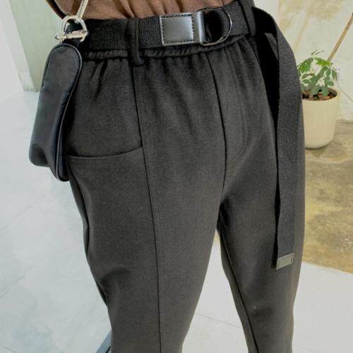 【现货】冬款韩版休闲毛呢哈伦裤，女装，淳·清衣社