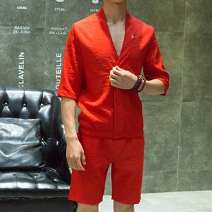 夏季休闲运动套装夜场服务生工作服两件套钱塘6005-366-特图片