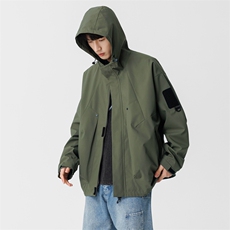 春季现货户外夹克男冲锋衣外套DSA157B-J111-P60，男装夹克，电商A157B