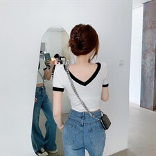 夏季新款修身显瘦上衣，其它，HTYX(6F)