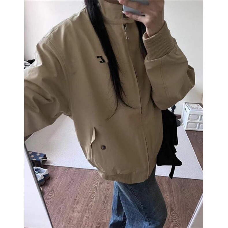夹克外套女春秋加棉夹棉三防棉服宽松男女工装棒球服上衣J717,男装夹克,星座1116A（原606A-3）