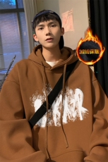 抖音供货、复合重磅加绒现货连帽卫衣宽松D223A-JR-WY2369-特P40，男装卫衣，电商019-1