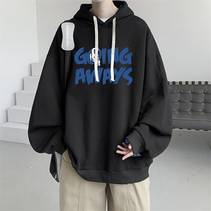 连帽卫衣男大码运动服帽衫外套WY2230-P35 加绒款-P40图片