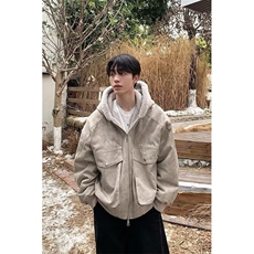 网络图现货美式cleanfit时尚飞行员短款重磅棒球服棉衣JM02-P98，男装棉衣，星座715-7