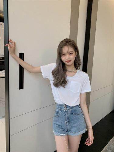 【现货】夏季新品多色冰丝T，女装，F/TU