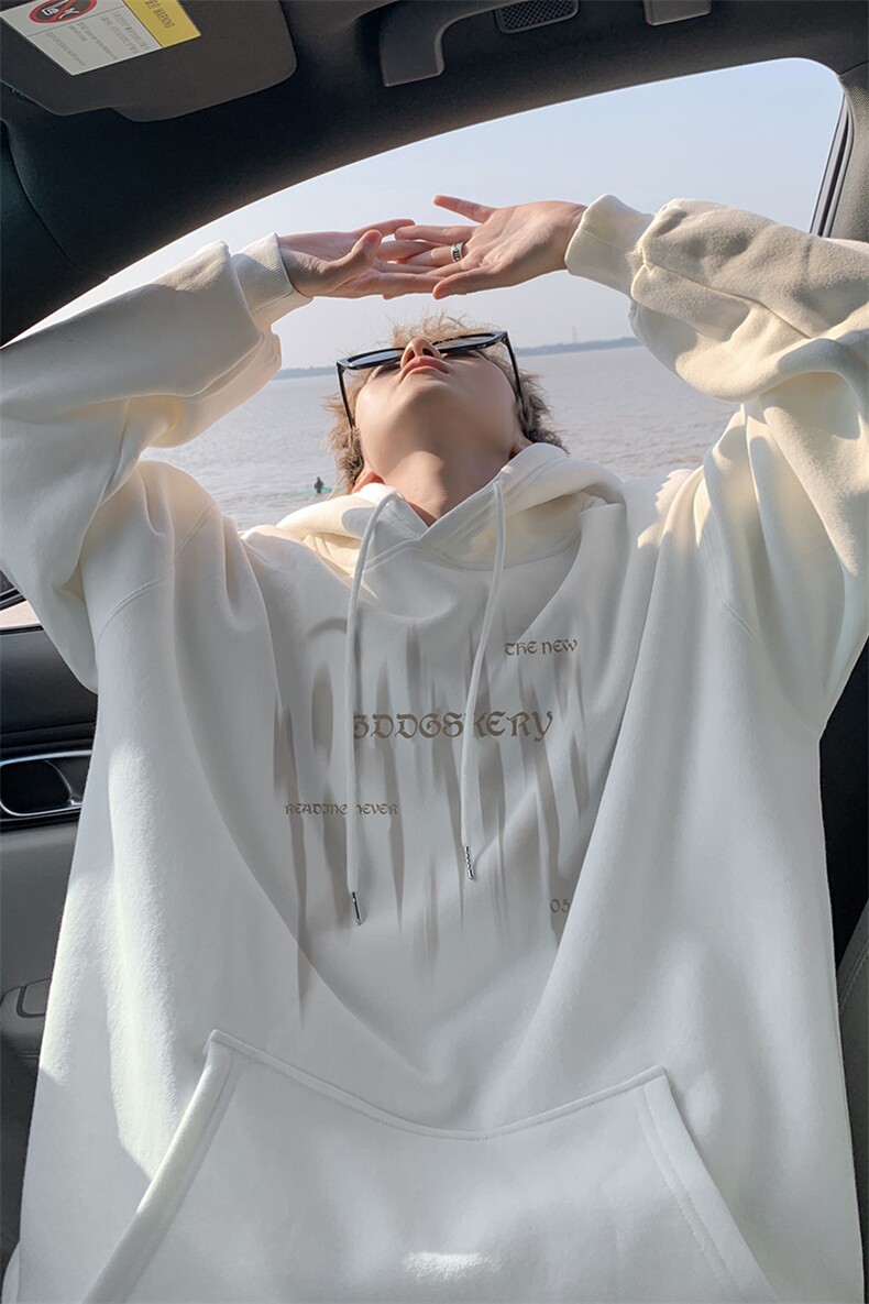 已注册/春秋新款外景潮流宽松连帽卫衣男大码情侣外套WY00176/P45,女装短外套,电商B316