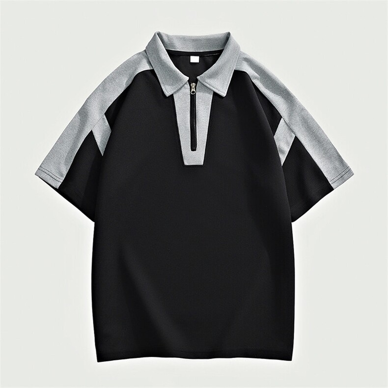加大210斤可穿夏季新款休闲短袖T恤男宽松百搭POLO打底衫上衣,男装Polo衫,星座1206（原A206）