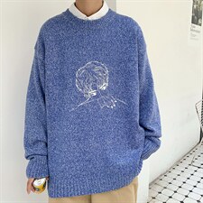 ！秋冬加厚毛衣男圆领百搭长袖打底衫学生针织衫M201P45，男装针织衫/毛衣，电商B220