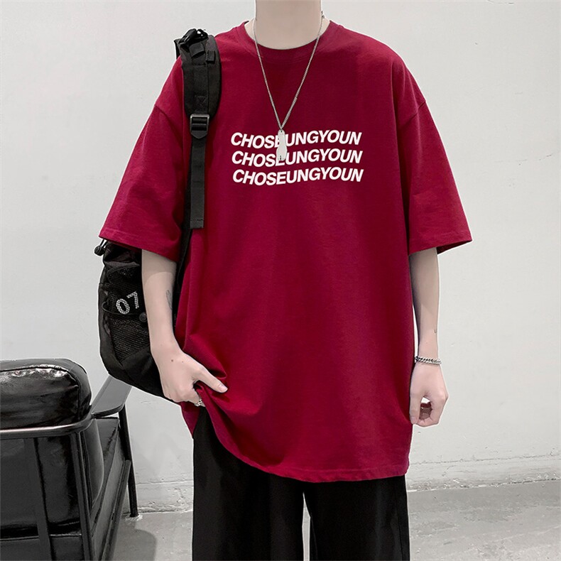 美式大皂风大码男中性抖音品质纯棉T恤短袖A354T202P25控39,男装T恤,电商C408-1(原B339-1)