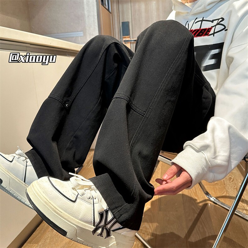 XZ616春季新款百搭微喇休闲牛仔伐木长裤TY2402P65控78,男装牛仔裤,星座512A（原616）