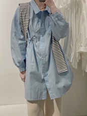 衬衫两件套，女装衬衫，驿谷