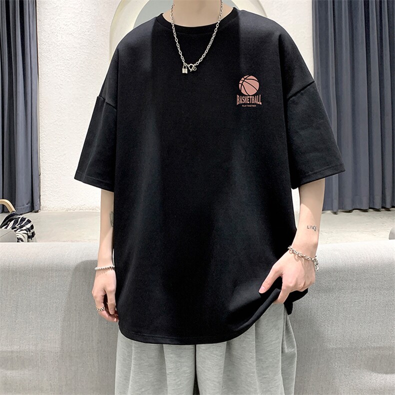 DX17237-P20 纯短袖t恤男大码半袖打底衫宽松体恤衫 大皂风图片