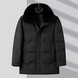 QLM-F8252冬季男士羽绒服保暖外套修身潮流帅气P396图片