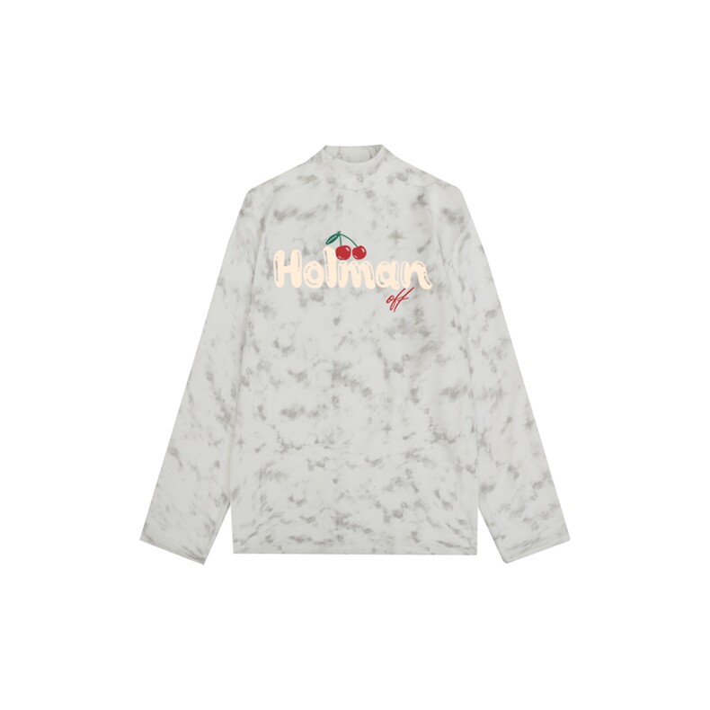 260克重磅扎染德绒半高领打底衫【有货】HD019-DR25392RB-P25图片