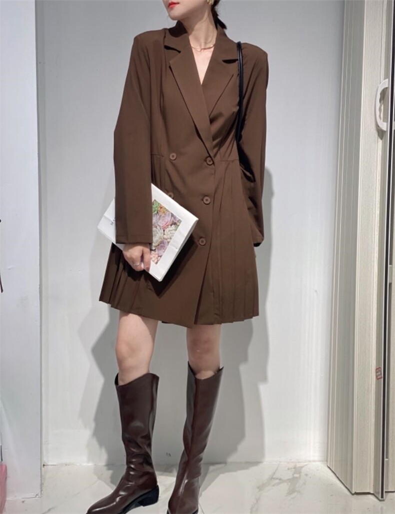 西装裙，女装西装，驿谷