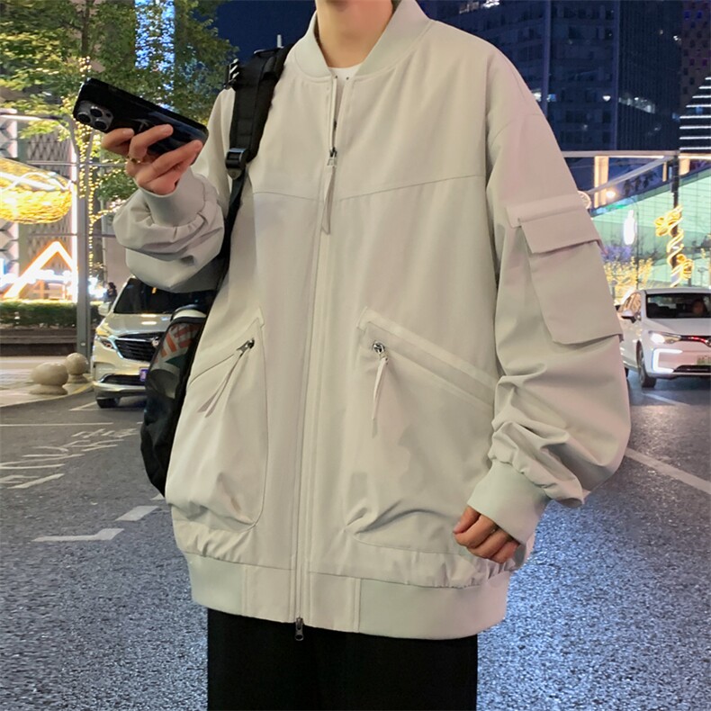 春季现货港风户外夹克男飞行员工装外套A157B-J156-P60,男装夹克,电商A157B