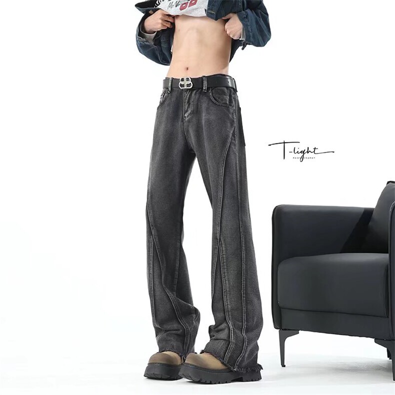 现货。。高街牛仔裤男女修身潮流CC1130-特批P43，男装牛仔裤，星座412-1