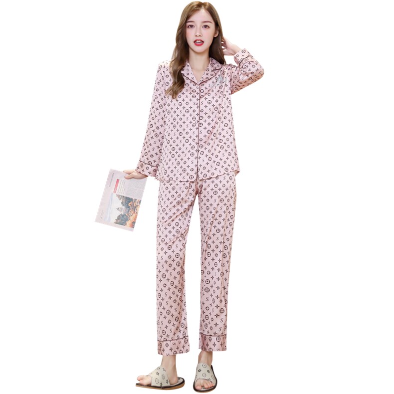 2021夏装家居服情侣装简约气质时尚百搭印花,女装套装/套裙,媚琳依坊