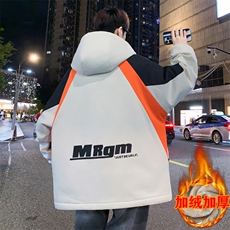 男士外套2025新款春秋季加绒学生夹克港风工装冲锋衣服YC6168，男装夹克，星座1206（原A206）