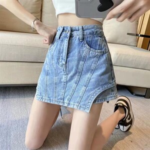 夏款不规则牛仔裙,其它,XTZ style