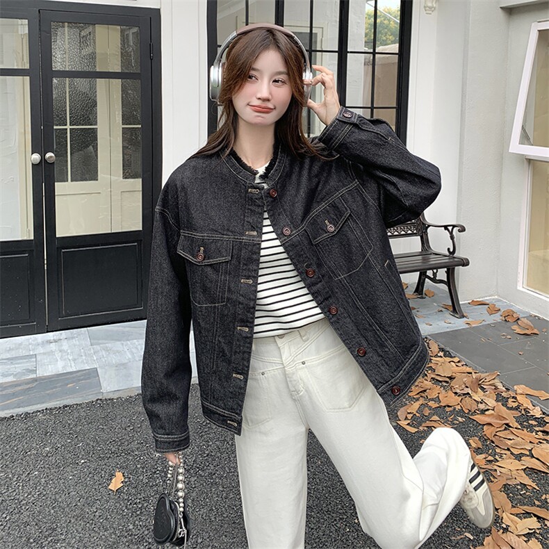 新款，牛仔外套081-P145-K208,女装短外套,浙宝276（原081）