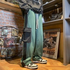 秋冬工装休闲裤男卫裤D329-QM530-P65控85-面料65棉35涤纶，男装休闲裤，电商D329