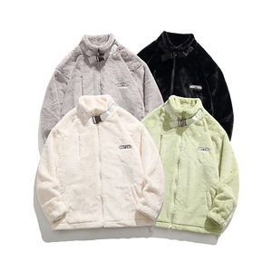 重磅 直播品质 立领仿真兔毛加厚保暖棉衣棉服 无影墙 M881 P98图片