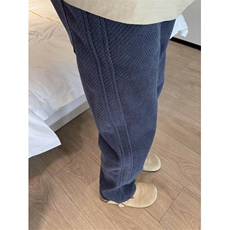 春季休闲裤男生潮牌ins宽松设计感小众直筒阔腿长裤子LC3433-P38，男装休闲裤，星座1008