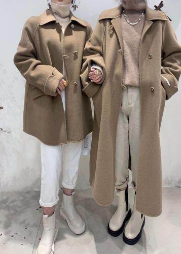 现货双面羊绒大衣，女装，香水之恋