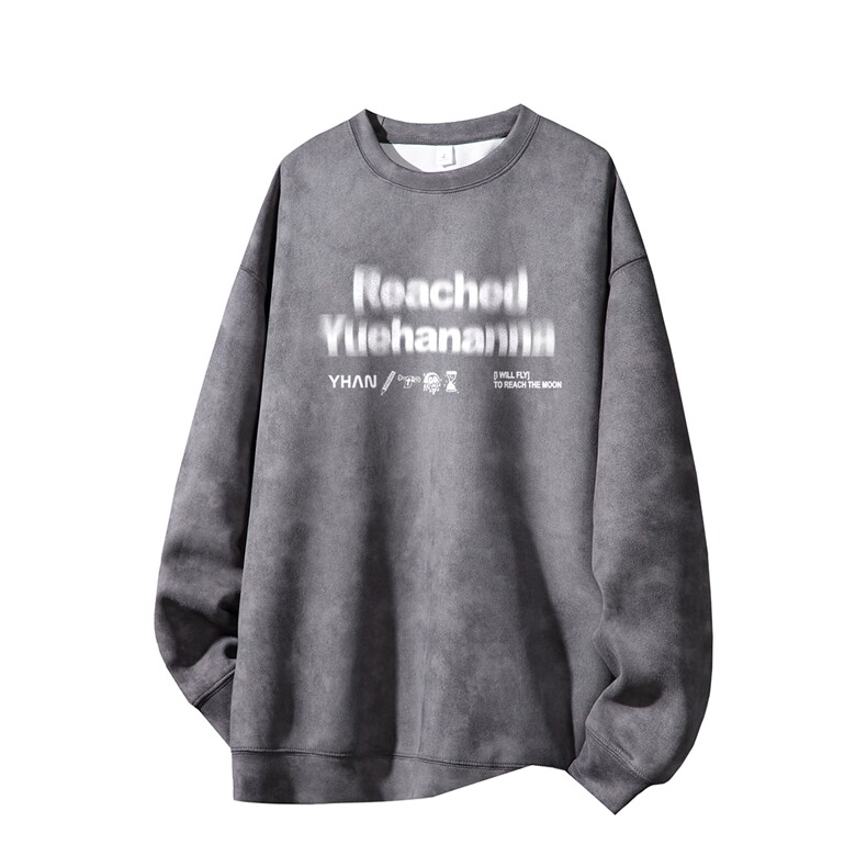 得物供货、重磅420克现货麂皮绒扎染卫衣HD019-1-LY25114ZR-P35,男装卫衣,电商019-1