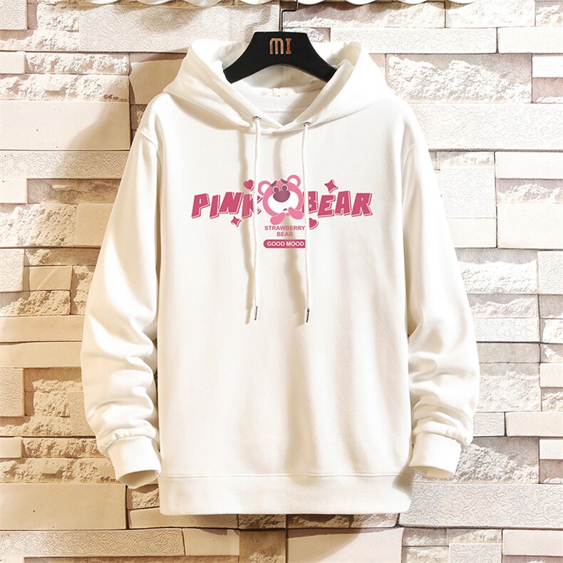 WY2329-P35加绒款-P40纯棉连帽卫衣男大码运动帽衫宽松薄砖墙,男装卫衣,电商A040A