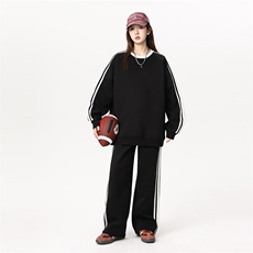 311B-1-9253-P53控108秋季新款休闲卫衣运动情侣套装，男装休闲套装，星座311B-1