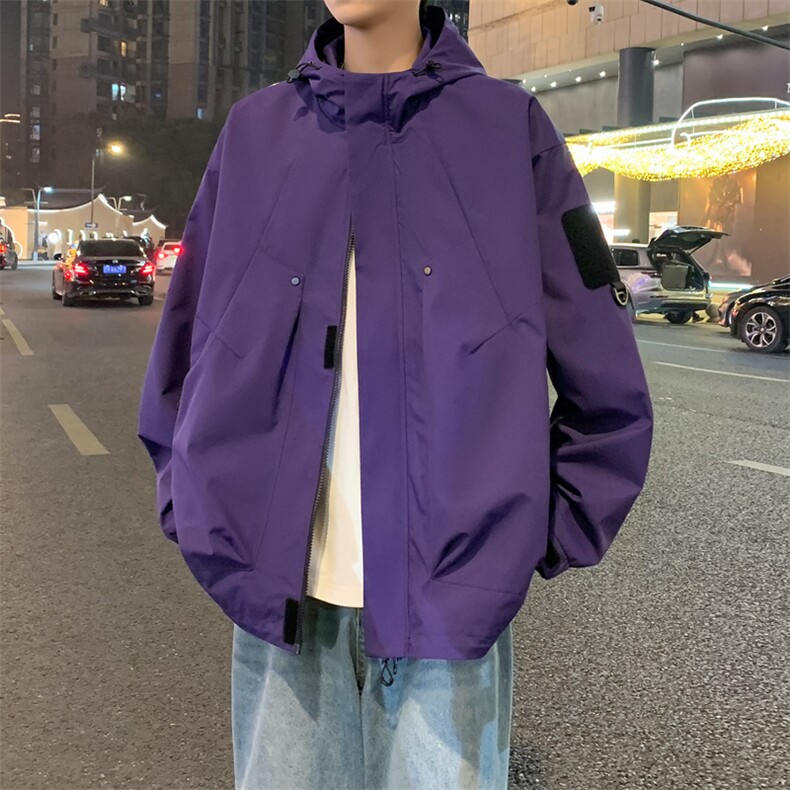 春季现货户外夹克男冲锋衣外套DSA157B-J111-P60,男装夹克,电商A157B