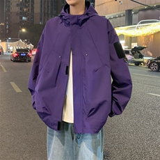 春季现货户外夹克男冲锋衣外套DSA157B-J111-P60，男装夹克，电商A157B