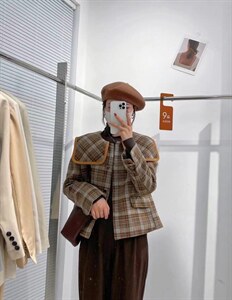 格子加外套,其它,卡薇尔