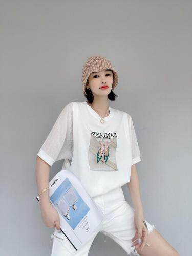 夏季新款拼接小衫，女装，叙号