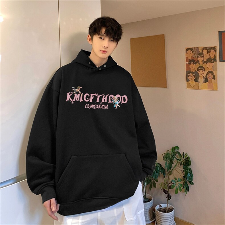 供抖音丶重磅高品棉350克排扣连帽蝴蝶卫衣LW6086-特p58控78,男装卫衣,星座508（原C305）