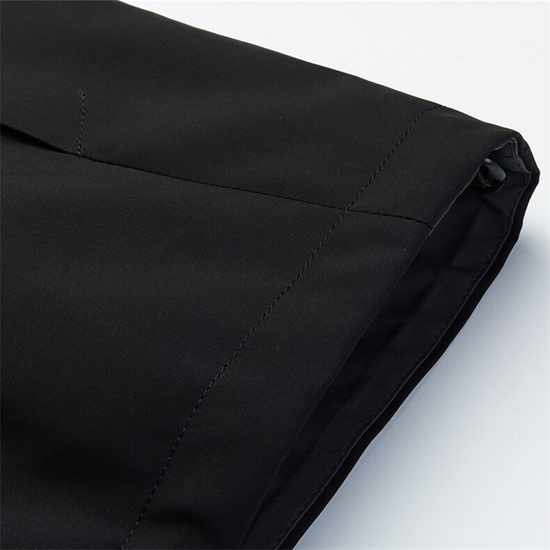 CB0007冬季男士派克服可脱卸兔毛内胆连帽中长款风衣P350，男装夹克，电商B360
