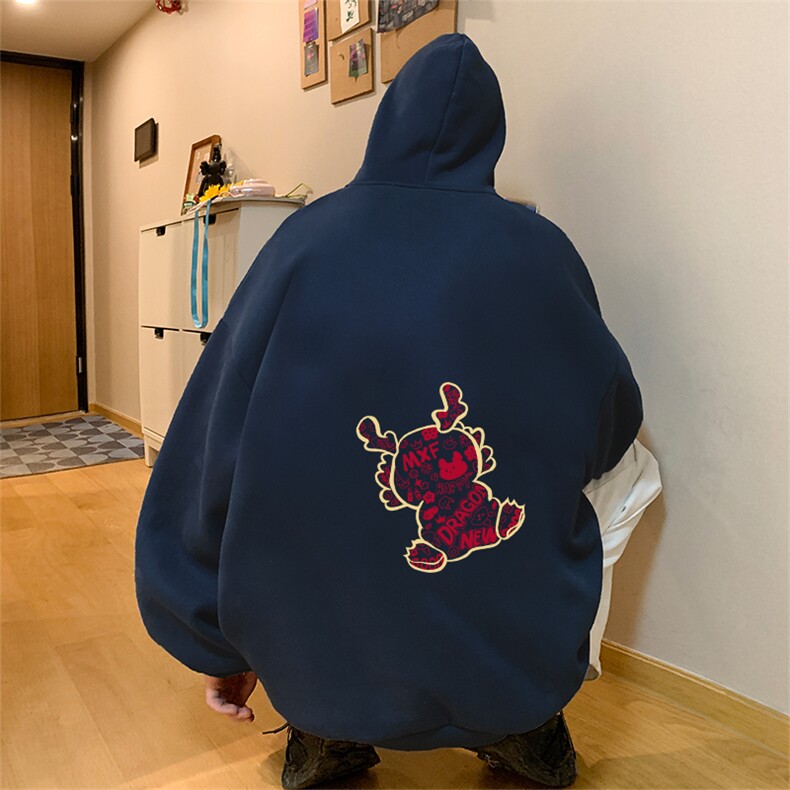 抖音供货、重磅360克现货字母印花连帽卫衣HD019-1-LMWY4457-P35,男装卫衣,电商019-1