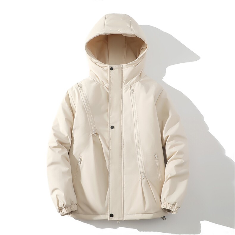 户外冲锋衣棉衣冬季加厚潮流棉服防水连帽棉袄子A266-MY6160-P65,男装夹克,电商A266