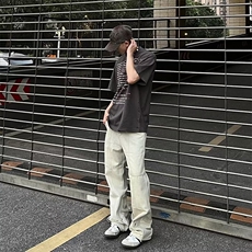 2024美式牛仔裤男款春季长裤潮K783P63，男装牛仔裤，星座1116-2