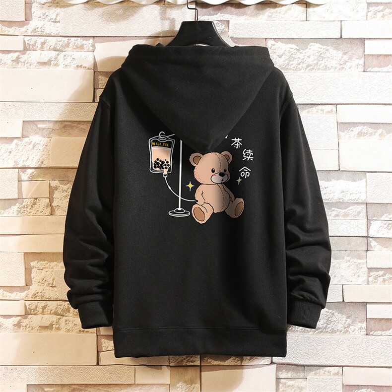 KS21194-P38加绒款-P43连帽开衫卫衣男运动外套大码班服砖墙,男装卫衣,电商A040A